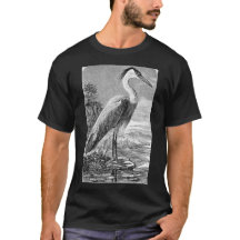 Heron tshirt