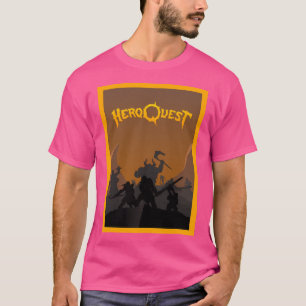 Heroquest - Board Games - Minimalist Travel Poster T-Shirt