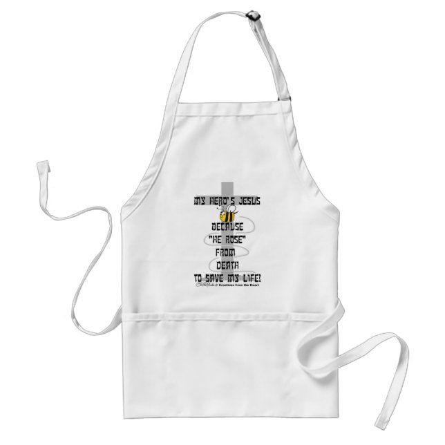 Hero's Jesus Standard Apron (Front)