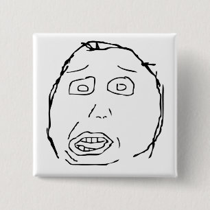 Herp Derp 15 Cm Square Badge