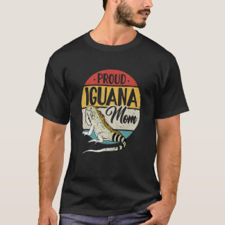 Herpetologist Iguana Lizard Reptile Proud Iguana M T-Shirt
