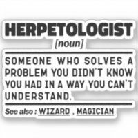 Herpetologist Noun Cool Professor Sarcastic Saying