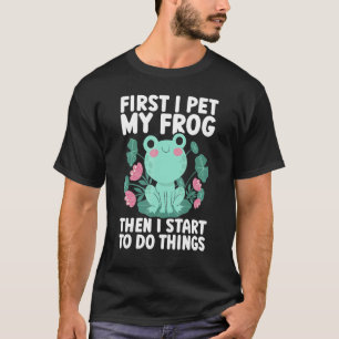 Herpetology Exotic Animal Tadpole Frog T-Shirt
