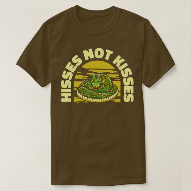 Herpetology Snake Reptile Wildlife Snake Lover  T-Shirt (Design Front)