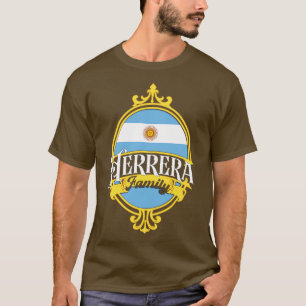 Herrera Family Argentina Flag T-Shirt