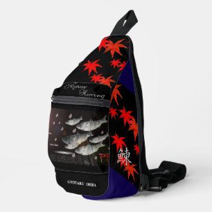 Herring Thank and pray for all life. Sling Bag