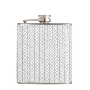 Herringbone Flask