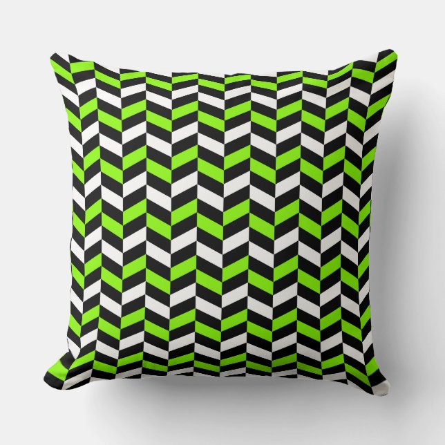 Herringbone pattern Design Cushion (Front)