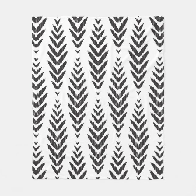 Herringbone seamless pattern for home decor ideas. fleece blanket (Front)