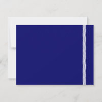 Herringbone Star Bar Mitzvah RSVP Card