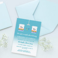 Hers and Hers Lesbian Couple's Shower