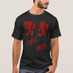 Hers Juggalette ICP Whoop Whoop Jugg Love Vibrantl T-Shirt
