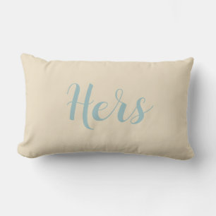 Hers Throw Pillow