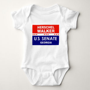 Herschel Walker US Senate Georgia 2022 Baby Bodysuit