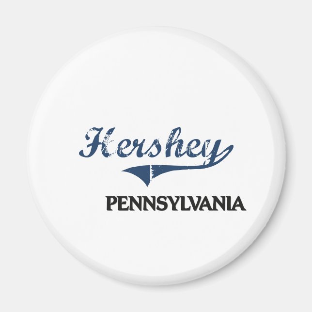 Hershey Pennsylvania City Classic Magnet (Front)