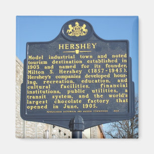 Hershey Pennsylvania Travel Photo Souvenir Magnets