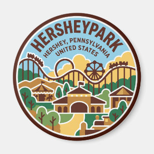 Hersheypark Pennsylvania Magnet