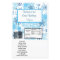 Hershey's Large Bar Wrapper  Blue Tree / Snowflake