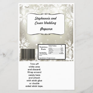 Hershey's Large Bar Wrapper Silver Christmas Blur