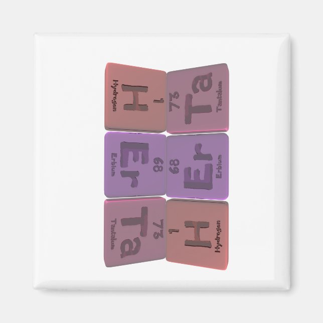 Herta as Hydrogen Erbium Tantalum Magnet (Front)