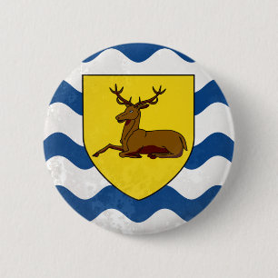 Hertfordshire 6 Cm Round Badge