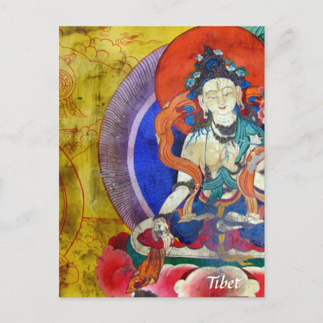 Heruka, Buddha, Tibetan Buddhism / Tibet Postcard (Front)