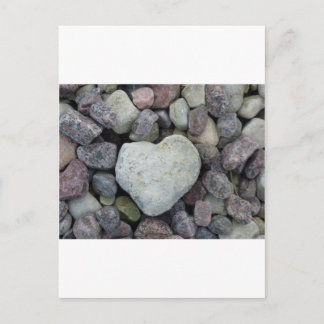 Herz aus Stein Postcard
