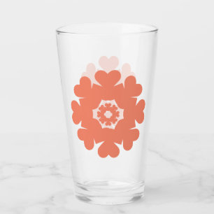 Herz ♥ Heart ♥ Herzen ♥ Hearts retro 70ies 70er Glass