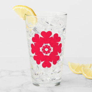 Herz ♥ Heart ♥ Herzen ♥ Hearts retro 70ies 70er Glass