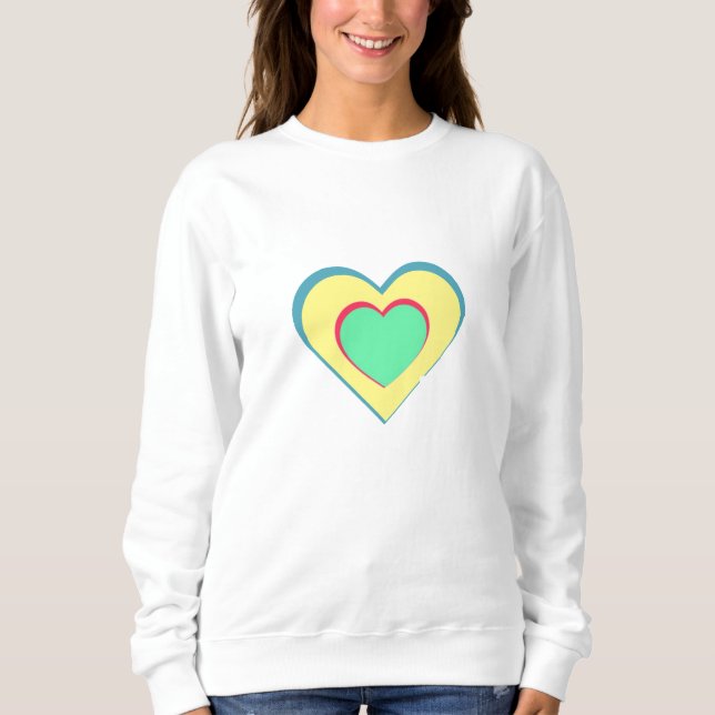 Herz ♥ Heart Sweatshirt (Front)