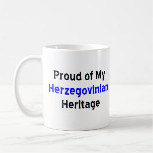herzegovinian heritage coffee mug