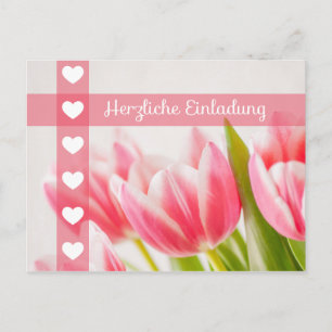 Herzliche Einladung für den Briefkasten! Postcard