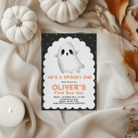 He's A Spooky One Cute Ghost 1st Birthday