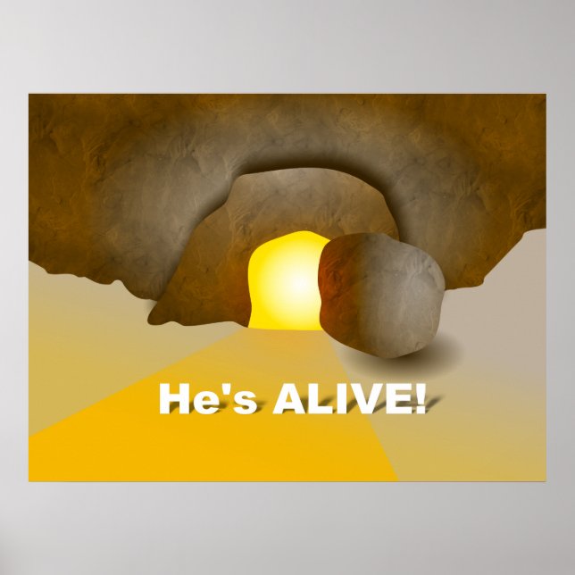 He's Alive! Poster (Front)