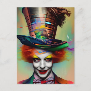 He's Mad Postcard