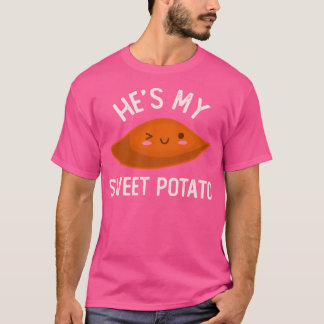 He'S My Sweet Potato I Yam Couples Matching Set Th T-Shirt