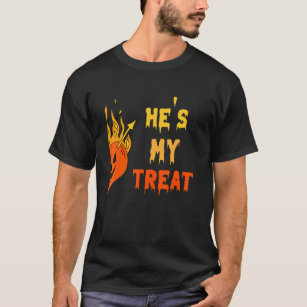 He's My Treat She's My Trick Halloween Matching Se T-Shirt