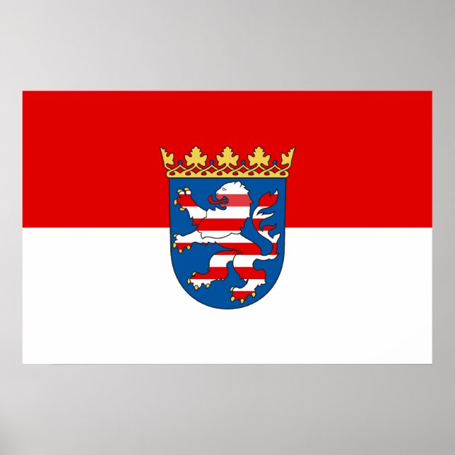 Hesse (State), Germany Poster (Front)