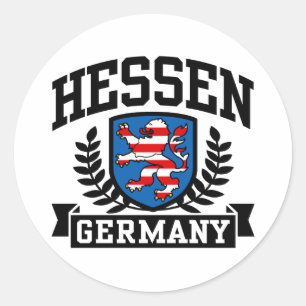 Hessen Classic Round Sticker