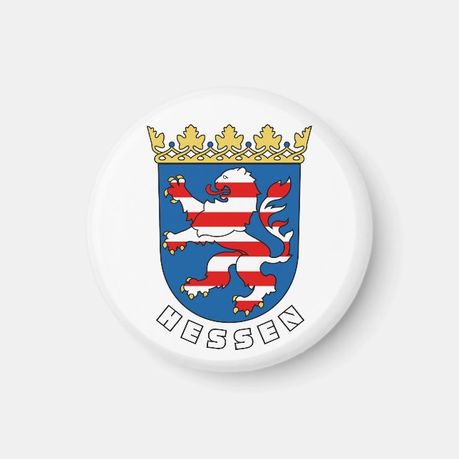Hessen Coat of Arms (Germany) Magnet (Front)