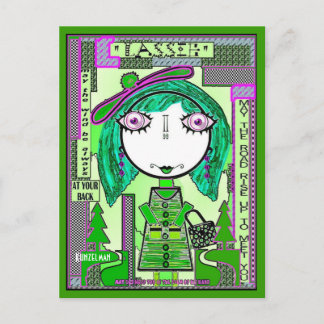 HESTER BESSIE METTS COLLECTIBLE ART POSTCARD