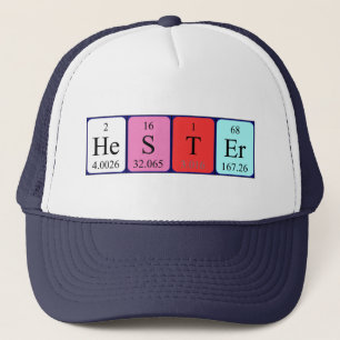 Hester periodic table name hat