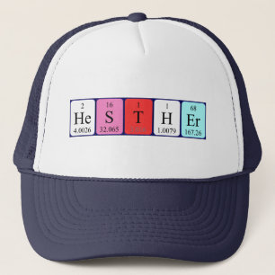 Hesther periodic table name hat