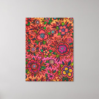 HESTIA: Sacred Ember- Maximalist Canvas Print