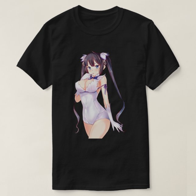 Hestia Waifu (Danmachi)  T-Shirt (Design Front)