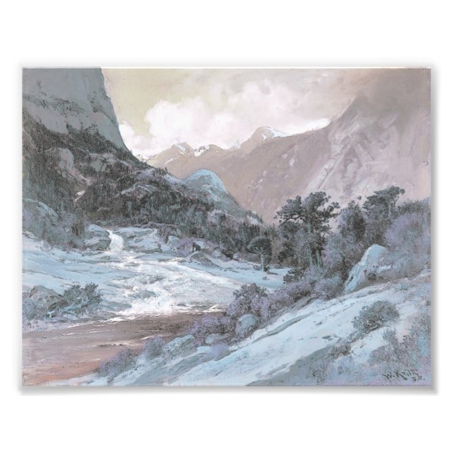 Hetch_Hetchy_Side_Canyon, by William_Keith (mod) Photo Print (Front)