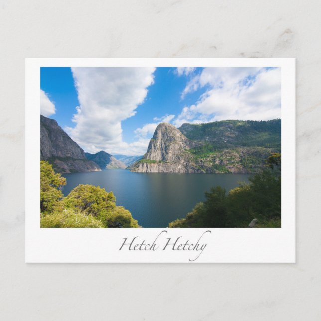 Hetch Hetchy Yosemite Postcard (Front)