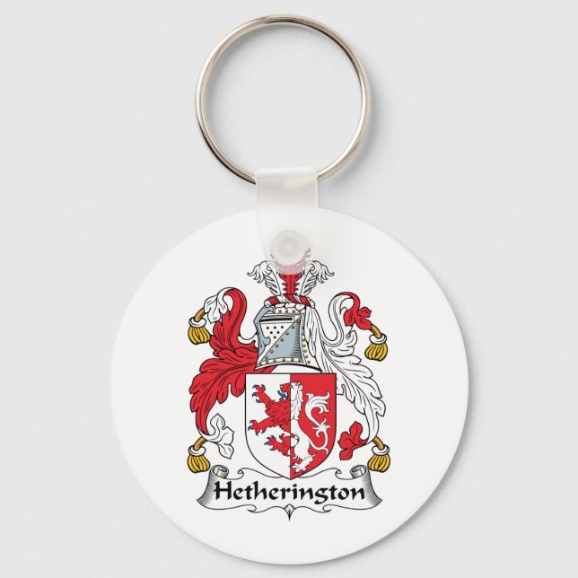 Hetherington Family Crest Key Ring (Front)