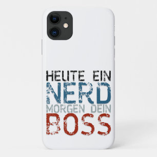 Heute ein Nerd, morgen dein Boss Case-Mate iPhone Case