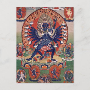 Hevajra Tibetan Buddhist Deity Postcard